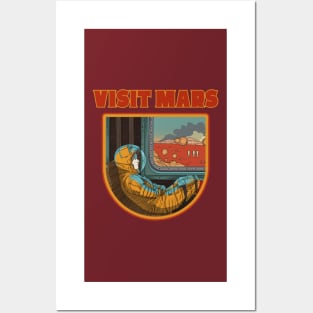 Visit Mars Posters and Art